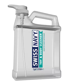 Swiss Navy Toy & Body Cleaner - 1 Gal Pump