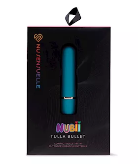 Nu Sensuelle Nubii Tulla Rounded Tip 10 Speed Bullet - Blue