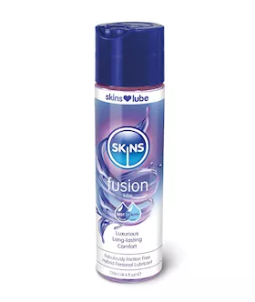 Skins Fusion Hybrid Silicone & Water Based Lubricant - 4.4 Oz