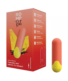 Romp Riot Bullet Vibrator  Orange