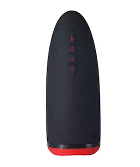 Dayo Autoblowjob Clamping Penis Massager - Black