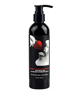 Earthly Body Hemp Seed by Night Edible Lotion  8 oz Strawberry