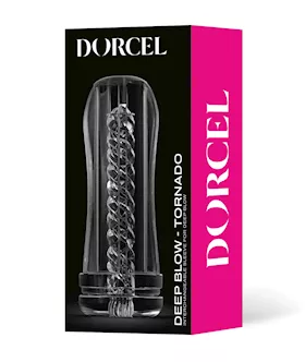 Dorcel Deep Blow Tornado Sleeve  Clear
