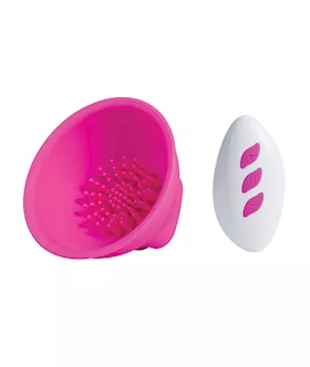 Nina Vibrating Nipple Suckers - Pink