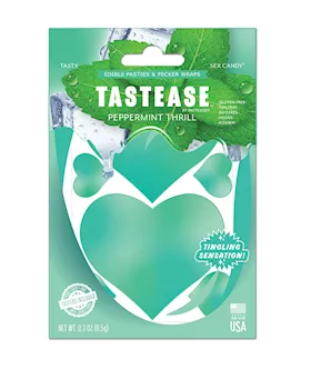 Pastease Tastease Edible Pasties & Pecker Wraps - Peppermint O/s