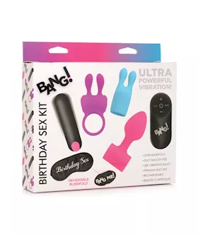 Bang! Birthday Sex Kit W/remote