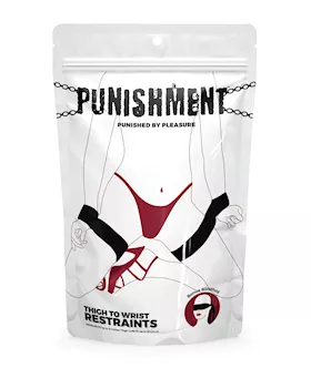 Punishment Thigh to Wrist Restraints