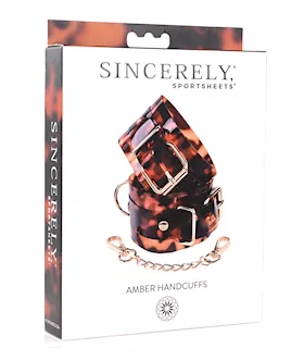 Sincerely Amber Hand Cuffs
