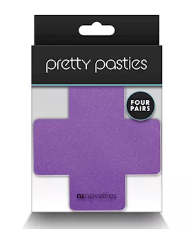 Pretty Pasties Cross I Assorted - 4 Pair
