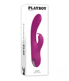 Playboy Pleasure Thumper Rabbit Vibrator Wild Aster