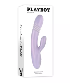 Playboy Pleasure Bumping Bunny Rabbit Vibrator Opal