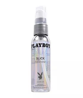 Playboy Pleasure Slick Silicone Lubricant - 2 Oz