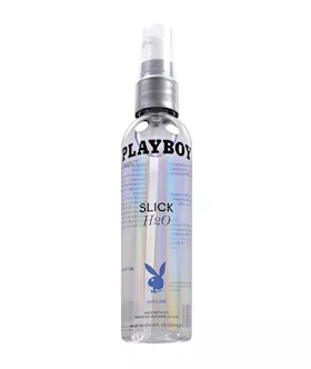 Playboy Pleasure Slick H20 Lubricant - 4 Oz