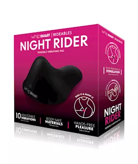 Whipsmart Rideables Night Rider Vibrating Pad - Black