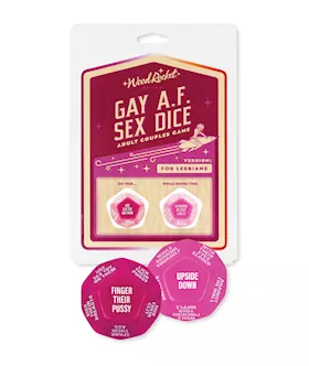 Wood Rocket Gay Af Lesbian Couples Sex Game - Fuchsia