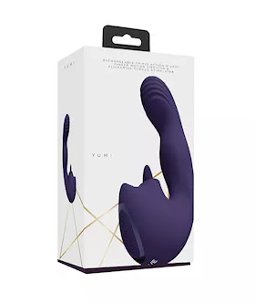 Shots Yumi Triple Action GSpot Vibrator amp Stimulator  Purple