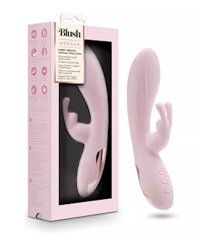 Blush Morgan Rabbit Vibrator Pink
