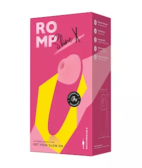 ROMP Shine X Clitoral Vibrator  Pink
