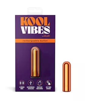 Blush Kool Vibes Mini Rechargeable Bullet  Tangerine