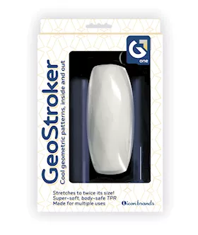 GeoStroker One 5quot UltraSoft TPR Stroker  White