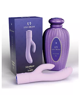 Lola Milani Mystique Rabbit wOrchid Bottle Lilac