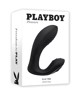 Playboy Pleasure Play time Multi Play GSpot amp PSpot Vibrator  Black