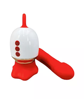 Hot Lips Licking And Thrusting Vibrator