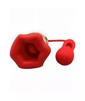Hot Lips Licking And Thrusting Vibrator