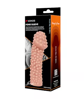 Bubbles Of Pleasure Penis Sleeve Large