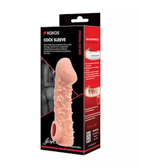 Dotted Veins Cock Sleeve Large