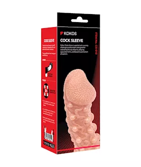 Bubbled Up Veins Cock Sleeve Medium