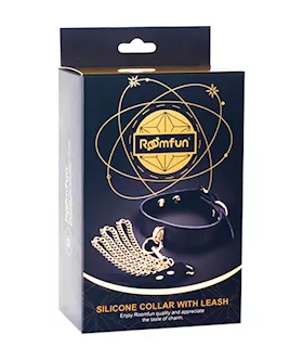 Silicone Collar With Leash