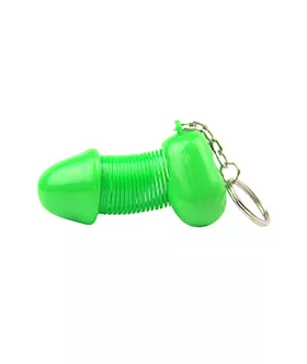 Slinky Cock Key Ring