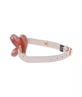 Sex And Mischief Peaches N Creame Silicone Lip Gag