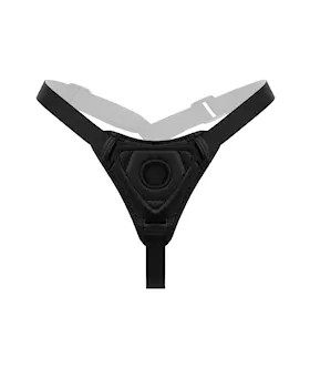 Ribbed Thruster Strap-on