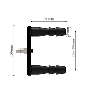 Aureum 520a Sex Machine Double Vac-u-lock Adapter