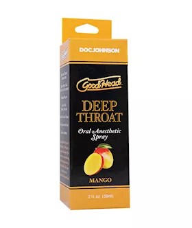 Goodhead Deep Throat Spray - Mango