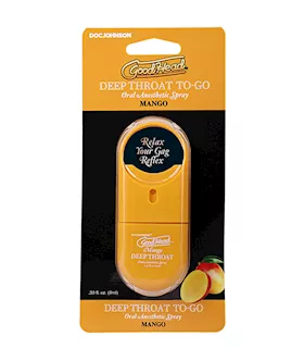 Goodhead Deep Throat Spray To-go - Mango