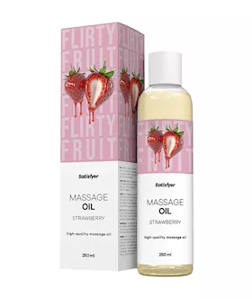 Satisfyer Massage Oil Strawberry 250ml