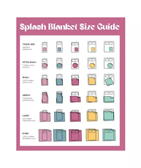 Waterproof Splash Blanket - Double Veluxe