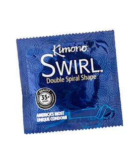 Kimono Swirl Condoms 3pk