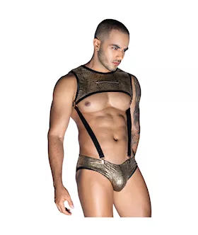 Golden Snake Top And Underwear Set