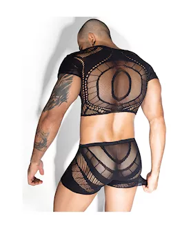 Seeing All Top And Boxer Bodystocking