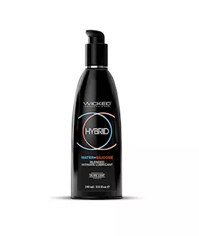 Wicked Hybrid Water & Silicone Blended Lubricant 240ml