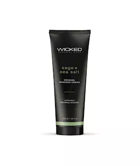 Wicked Sage & Sea Salt Sensual Massage Cream 120ml