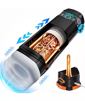 Cyberskin The Titan Thrusting & Vibrating Heating Auto Masturbator