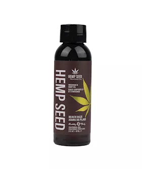 Hemp Seed Massage & Body Oil Beach Daze Coconut & Pineapple Scented 59ml