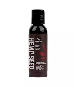 Hemp Seed Massage Lotion Kashmir Musk Brandy, Jasmine, Cedarwood Musk Scented 59ml