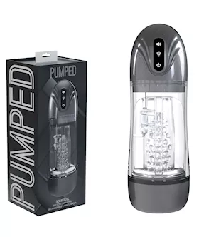Pumped Sonicpull Sucking And Vibrating Auto Masturbator