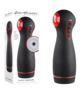 Zero Tolerance Tight Squeeze Vibrating, Squeezing & Talking Stroker